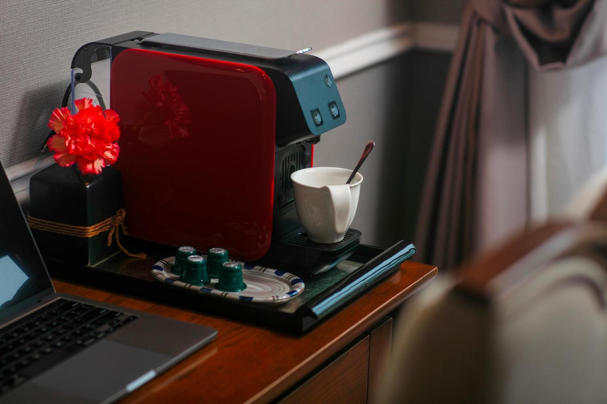 The Oriental Jade Hotel Hanoi Exterior photo A Nespresso coffee machine